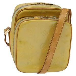 LOUIS VUITTON Monogram Vernis Wooster Shoulder Bag Gris M91036 LV Auth BD2100